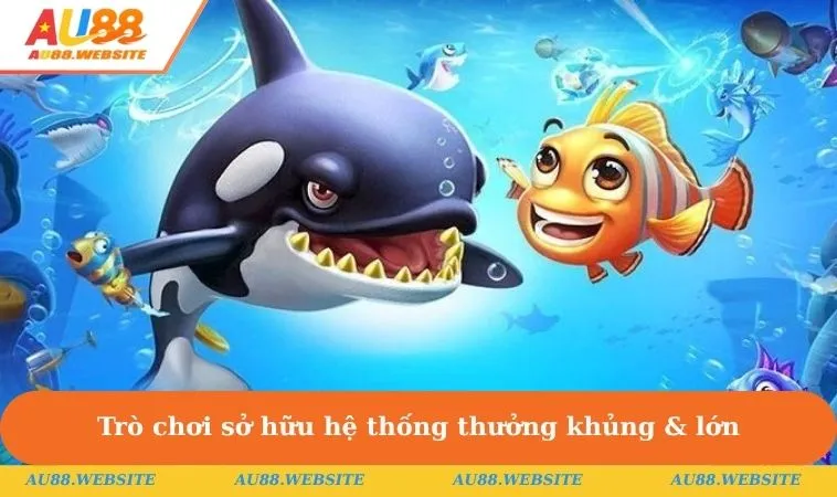 Bắn Cá Vua Hải Tặc Và Kinh Nghiệm Chơi Hiệu Quả, Thưởng Lớn 2 Trò chơi sở hữu hệ thống thưởng khủng & lớn
